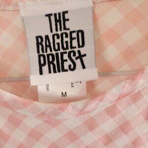 The Ragged Priest Gingham Long-sleeve Dress Size Med (oversized)